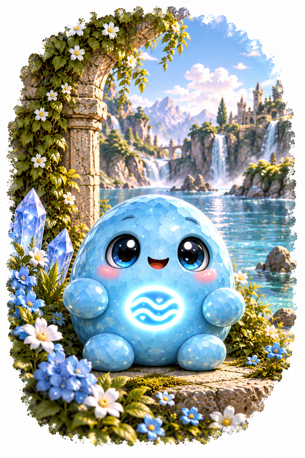 Elin, das Aquamarin-Milumi