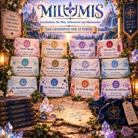 Milumis Briefabenteuer – alle 12 Briefe